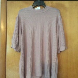 Blush Puff Sleeve Blouse